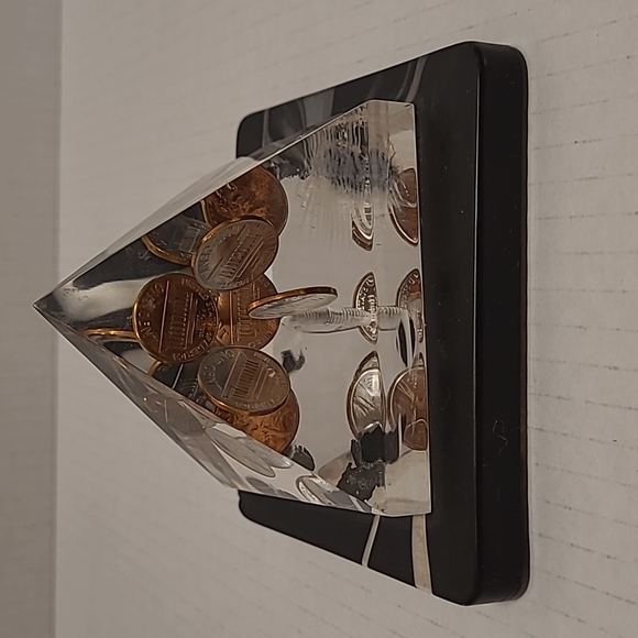 Orgonite Pyramid with Pennies - Picture 3 of 16